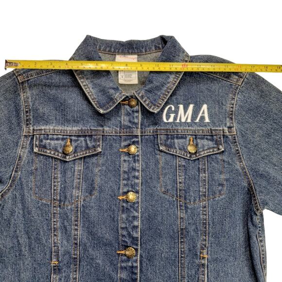 Disney Direct Tinkerbell Embroidered Denim Jean Jacket, size M, 100% cotton. - Picture 4 of 7